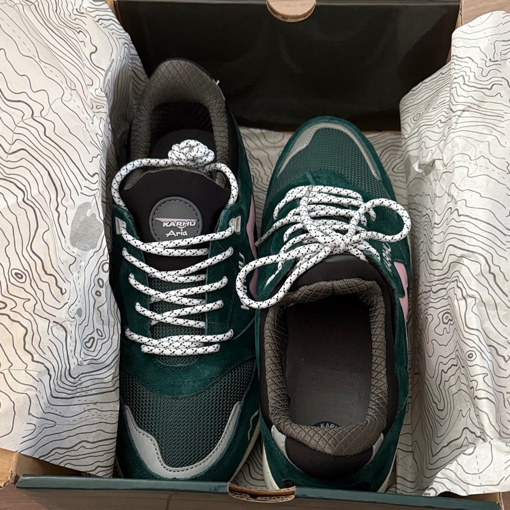 Karhu Aria 95 Unisex Green Sneakers
